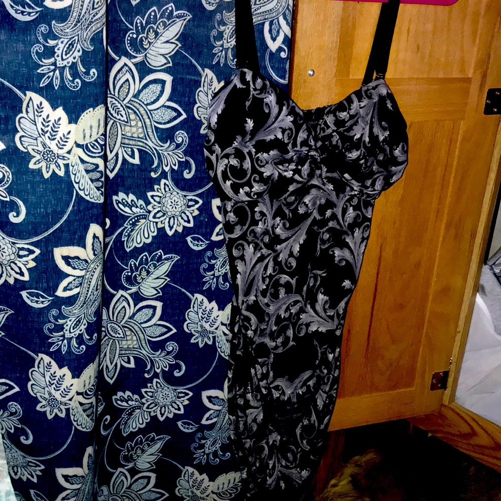 Woman’s beautiful cocktail dress